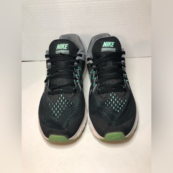 Nike Women's Gray and Teal Running Shoes - Picture 5 of 16